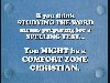 Comfort Zone Christianity 2