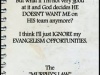 Opportunity EXCUSES