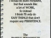 Persistence Excuses 