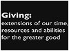 Giving Core Value