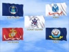 US Military Flags SD