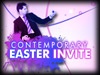 Contemporary Easter Invite