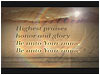 Be Unto Your Name iWorship Flexx