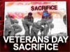 Veterans Day - Sacrifice