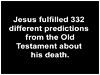 Crucifixion Predictions