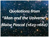 Man and the Universe 