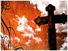 Distressed Cross 1005