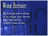 Work History 
