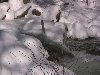 Winter snow backdrop